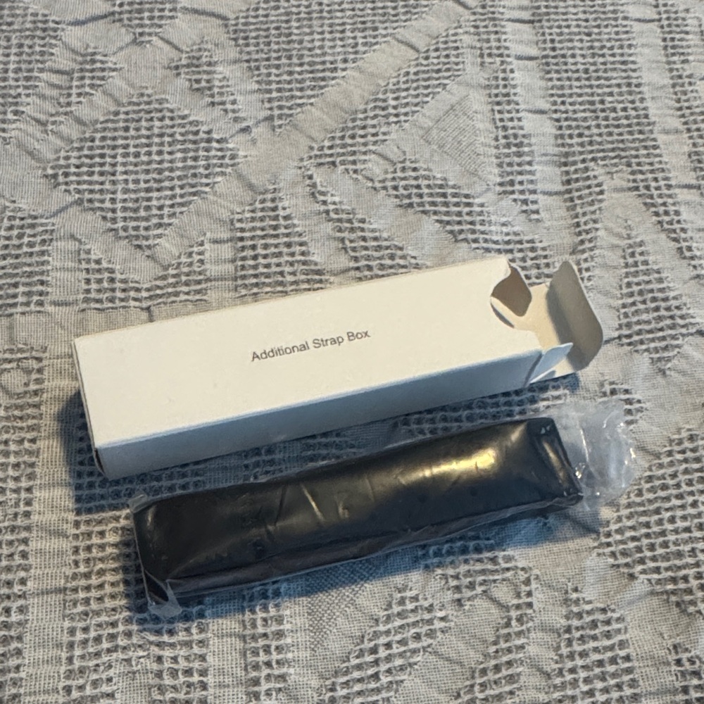 Orangetheory Black heart rate band adjustable strap